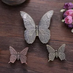 Vintage Möbelgriff - Schmetterling