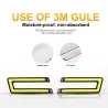 DRL car lights - LED - COB - waterproof - 12V - 2 piecesDaytime Running Lights (DRL)