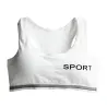 "SPORT" Print - Baumwoll-Fitness gepolsterter BH