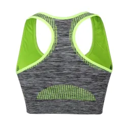 Shockproof fitness bra with push up - padded topWomen's fashion