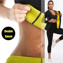 Slimming Leggings & top - Sauna-Effekt - Slimming Fitness-Set