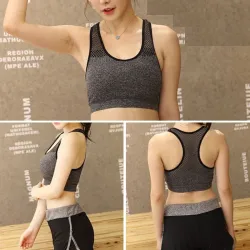 Schnell! Trocken - Mesh - Sports Bras - Wireless - Damen Fitness