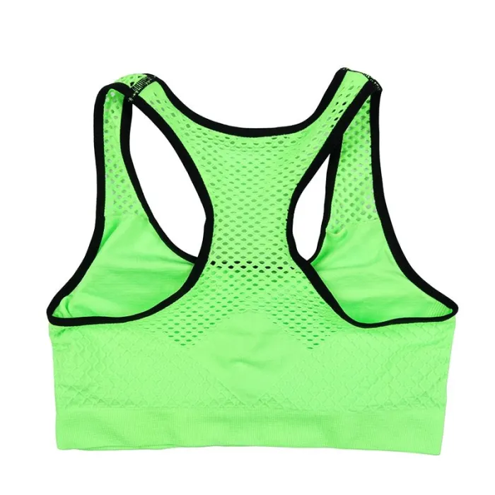 Schnell! Trocken - Mesh - Sports Bras - Wireless - Damen Fitness