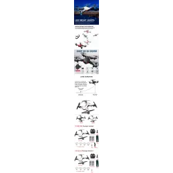 CS-7 - 2.4G - Wifi - FPV - White Selfie - FoldableDrones