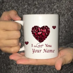 Personalisierter Tee / Kaffeebecher - Keramik