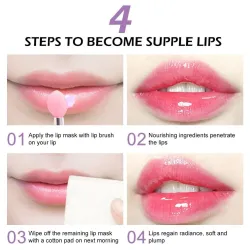 Lip sleeping mask - moisturizing - exfoliating - anti-drying - repair balmLipsticks