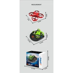 JJRC H94 X-FLIT upgraded - 3-in-1 - air - boat - land - driving mode - one key returnDrones