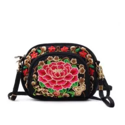 Vintage Zipper Bag - Ethnic National styleBags