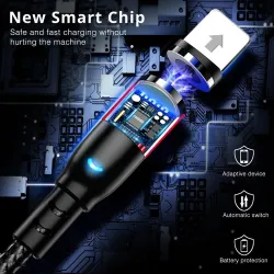 Micro USB - magnetisches Kabel - Typ c - Ladedraht