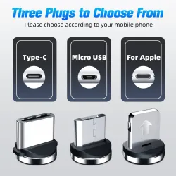 Micro USB - magnetisches Kabel - Typ c - Ladedraht