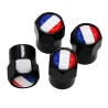 4pcs/set - Ventilkappen - France Logo