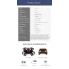 JJRC H56 TaiChi mini - Infrarot-Sensorsteuerung - schwarz - eine Batterie