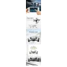 JDRC JD-20S JD20S - WiFi - FPV - Foldable - HD Camera - 0.3MP - Three BatteriesDrones