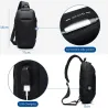Multifunction crossbody bag - anti-theft - waterproofBags