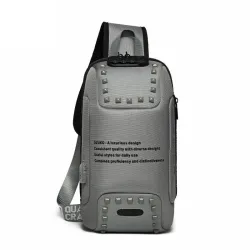 Crossbody Taschen - Anti-Diebstahl - Botentasche - USB-Ladung - wasserabweisend