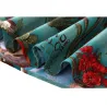 Vintage - Retro - 50er Jahre - tropische Blumenschürze
