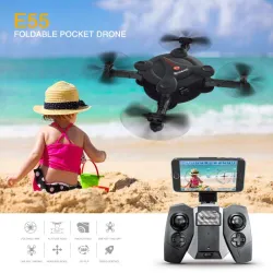 Jeder einzelne E55 Mini - WiFi - FPV - Faltbar - Rot - RTF