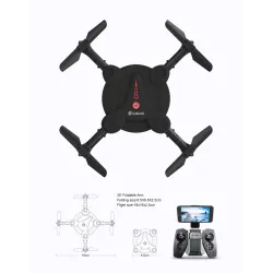 Jeder einzelne E55 Mini - WiFi - FPV - Faltbar - Rot - RTF