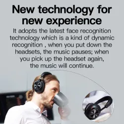Bluedio T7 - ANC - Bluetooth 5.0 - Wireless Headset - HiFi