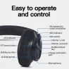 Bluedio T7 - ANC - Bluetooth 5.0 - Wireless Headset - HiFi