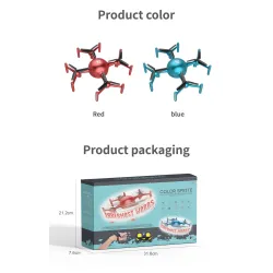 MIRBEST Color X09 - APP Custom - Character Display - Gravity Sensor - Smart - RTF - BlueDrones