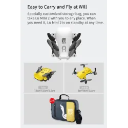 XLURC LU Mini 2 - WiFi - FPV - 4K HD Camera - RTFDrones