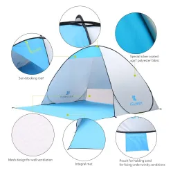 Camping Tent - 2 Persons - Instant Pop Up - Anti UVTents