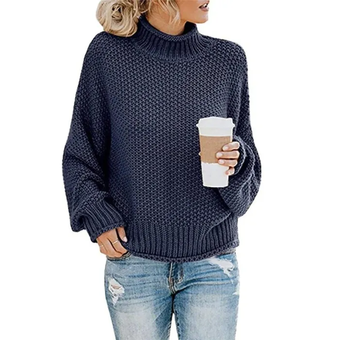 Frauen Pullover - Lange Ärmel - gestrickt