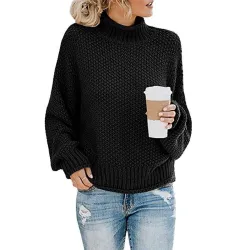 Frauen Pullover - Lange Ärmel - gestrickt