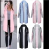 Frauen Mäntel - Casual - Kapuze - Pink - Blau - Schwarz