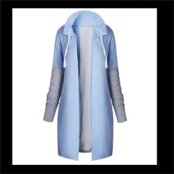 Frauen Mäntel - Casual - Kapuze - Pink - Blau - Schwarz