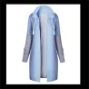 Frauen Mäntel - Casual - Kapuze - Pink - Blau - Schwarz