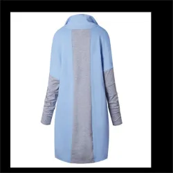 Frauen Mäntel - Casual - Kapuze - Pink - Blau - Schwarz