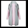 Frauen Mäntel - Casual - Kapuze - Pink - Blau - Schwarz