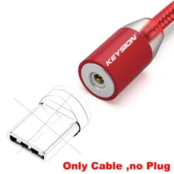 LED Magnetische USB-Kabel - Schnelle Aufladung - Typ C - Micro USB - iOS