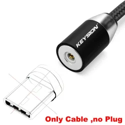 LED Magnetic USB Cable - Fast Charging - Type C - Micro USB - iOSCables