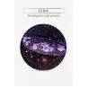 3D Kugel mit 8 Planeten - Kristallkugel mit Basis - Lasergraviert - LED Nachtlicht - 8cm