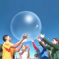 Transparente Blasenkugel - aufblasbare - reißfest
