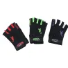 Sporthandschuhe - rutschfest - Halbfinger - mit Skorpionmuster - unisex