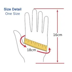 Lederhandschuhe - Halbfinger-Design - mit Nieten - unisex