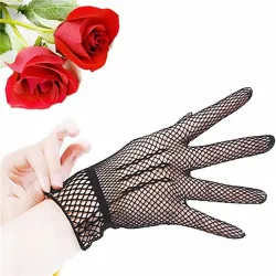 Fishnet Handschuhe - dünne Nylon Spitze - UV-beständig