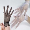 Fishnet Handschuhe - dünne Nylon Spitze - UV-beständig
