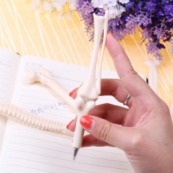 Knochenförmige Kugelschreiber - 5 Stück
