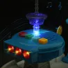 Boat / cars - parking station - with slide / lights / music - toyToys