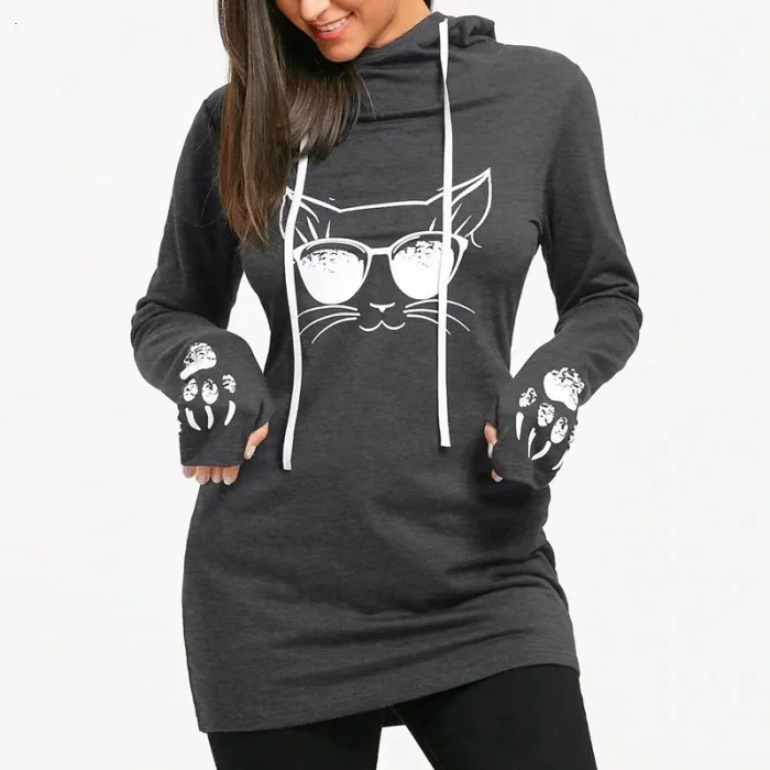 Harajuku Cat - Printed HoodiesHoodies & Jumpers
