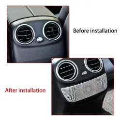 Lüftungsabdeckung hinten - Trim Sticker - Benz W205 - W213 - E200