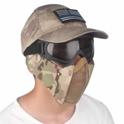 Airsoft Paintball Masken - Nylon Ohr - Schutz - Tragbar