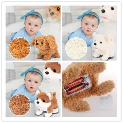 Echter Teddy Dog - Elektrisches Plüschspielzeug - Kinder