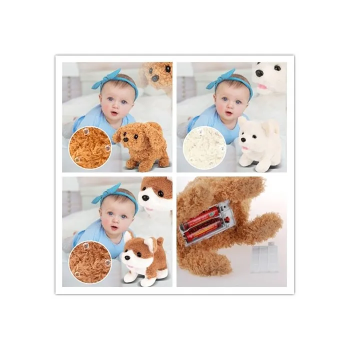 Echter Teddy Dog - Elektrisches Plüschspielzeug - Kinder