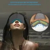 Seide - Schlafmaske - Reisen - Grau - Schwarz